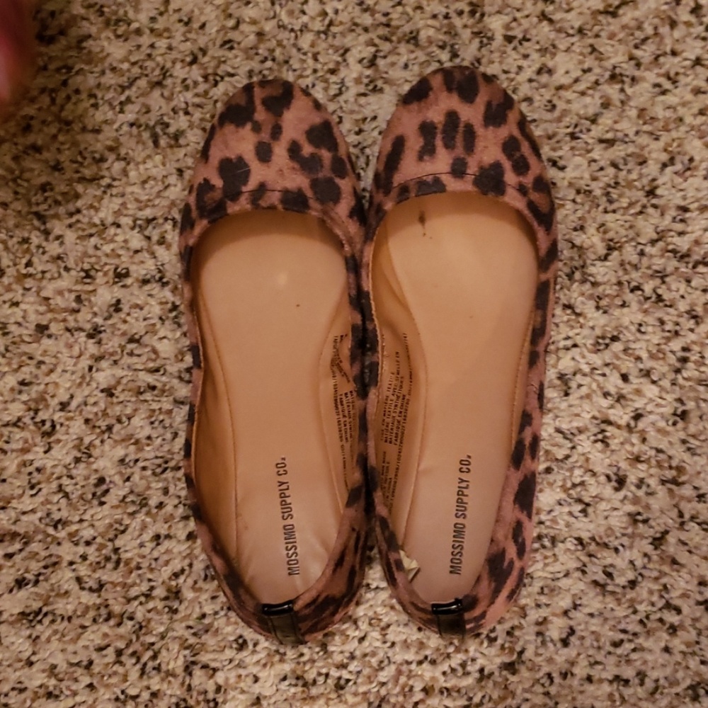 Mossimo Leopard Print Flats